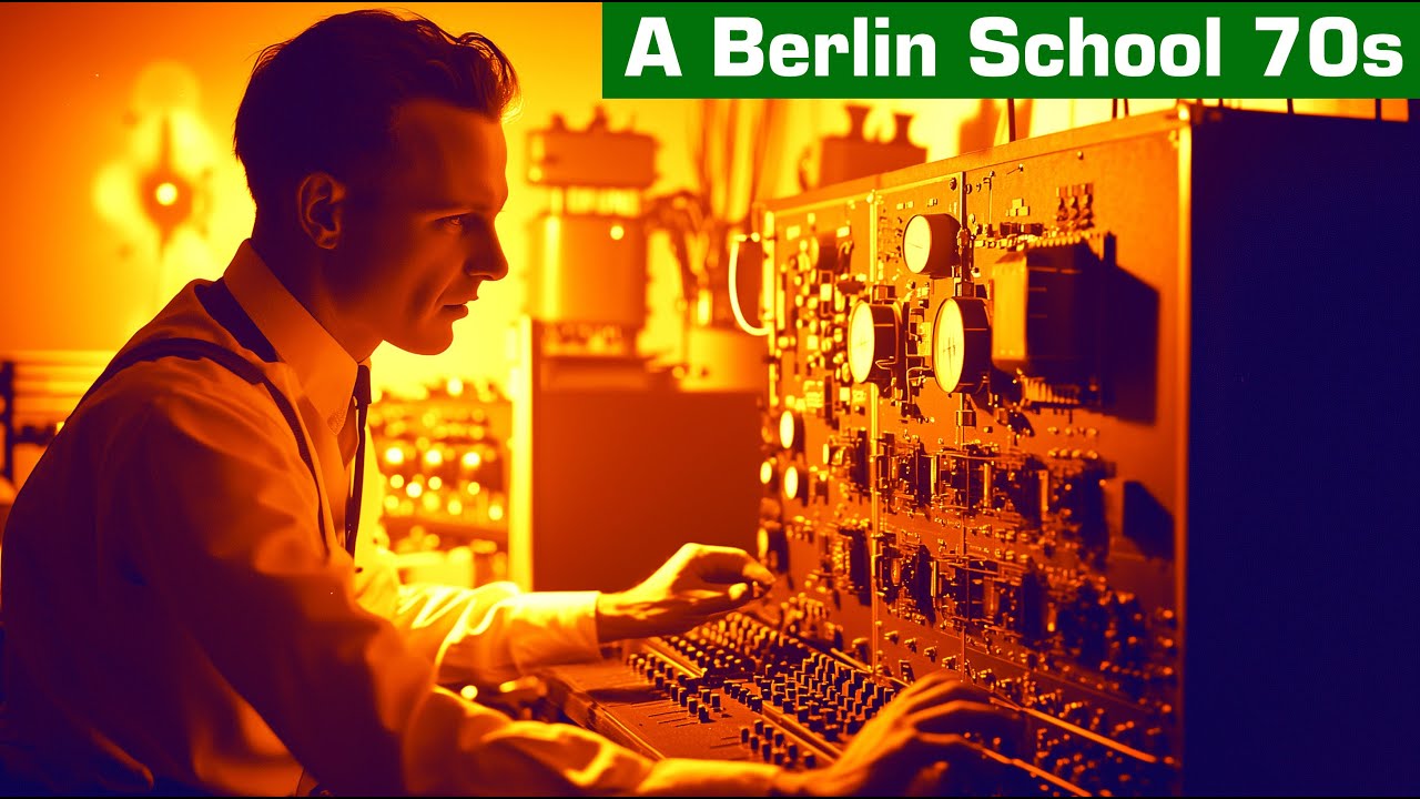 Retrofuturism Cosmic | 1970s Berlin School Retro | Vintage Waves