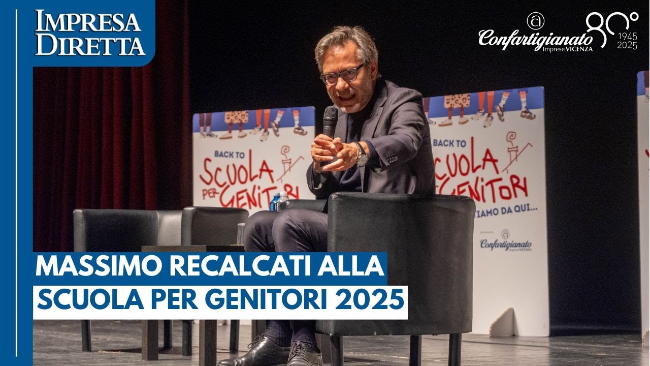Scuola per Genitori 2025: un successo la prima serata con Massimo Recalcati