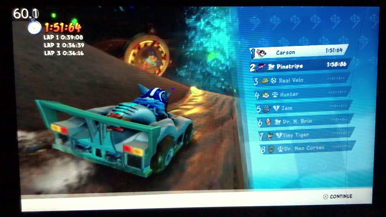 Crash Team Racing Switch. 60fps mod. Full OC with portable mode resolution