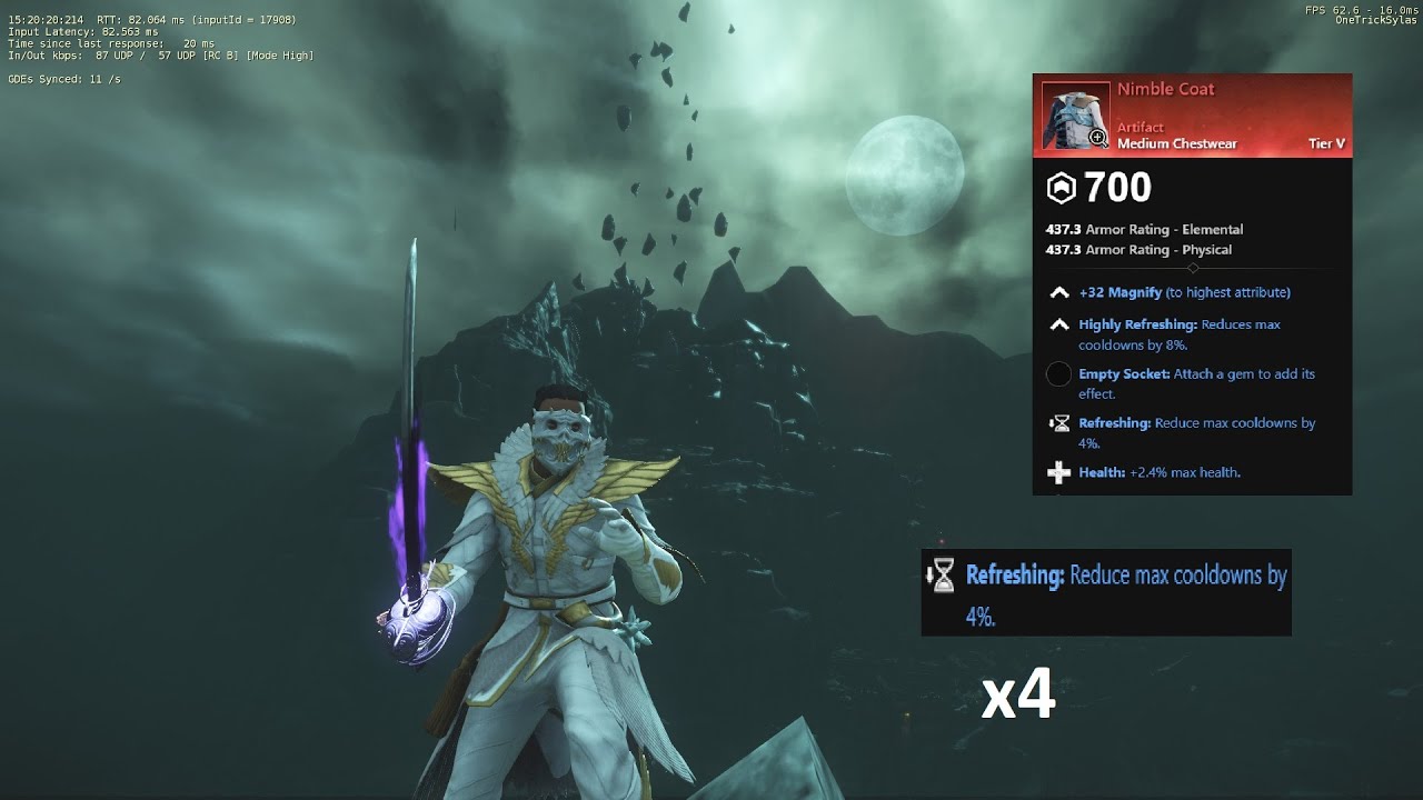 Full CDR Blood Rapier 🩸 | I Finally got Nimble Cloak! (Updated Test since PTR)
