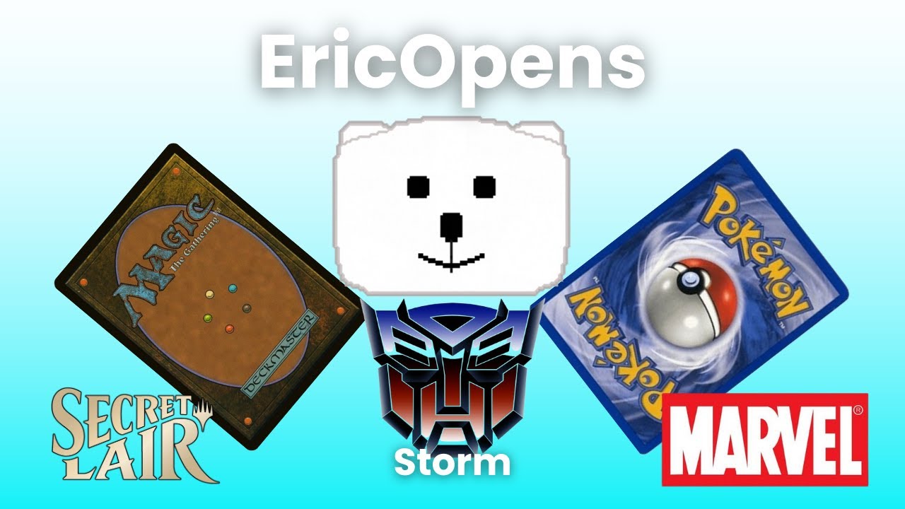 EricOpens - Magic: The Gathering Secret Lair X Marvel - Storm