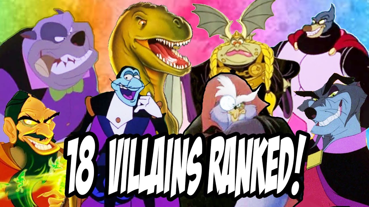 Jambareeqi Ranks DON BLUTH Villains