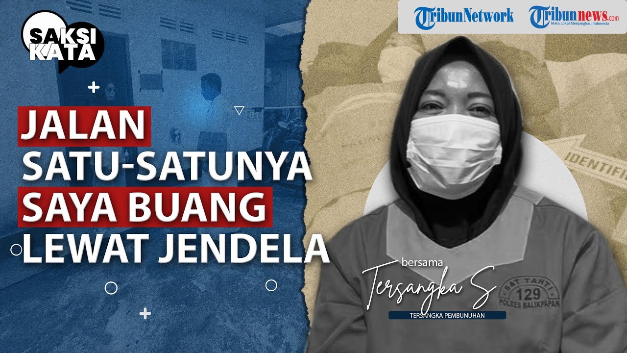 SAKSI KATA: Kronologi Versi Tersangka Pembunuhan Ketua RT di Balikpapan, Panik Bayang-bayang Fitnah