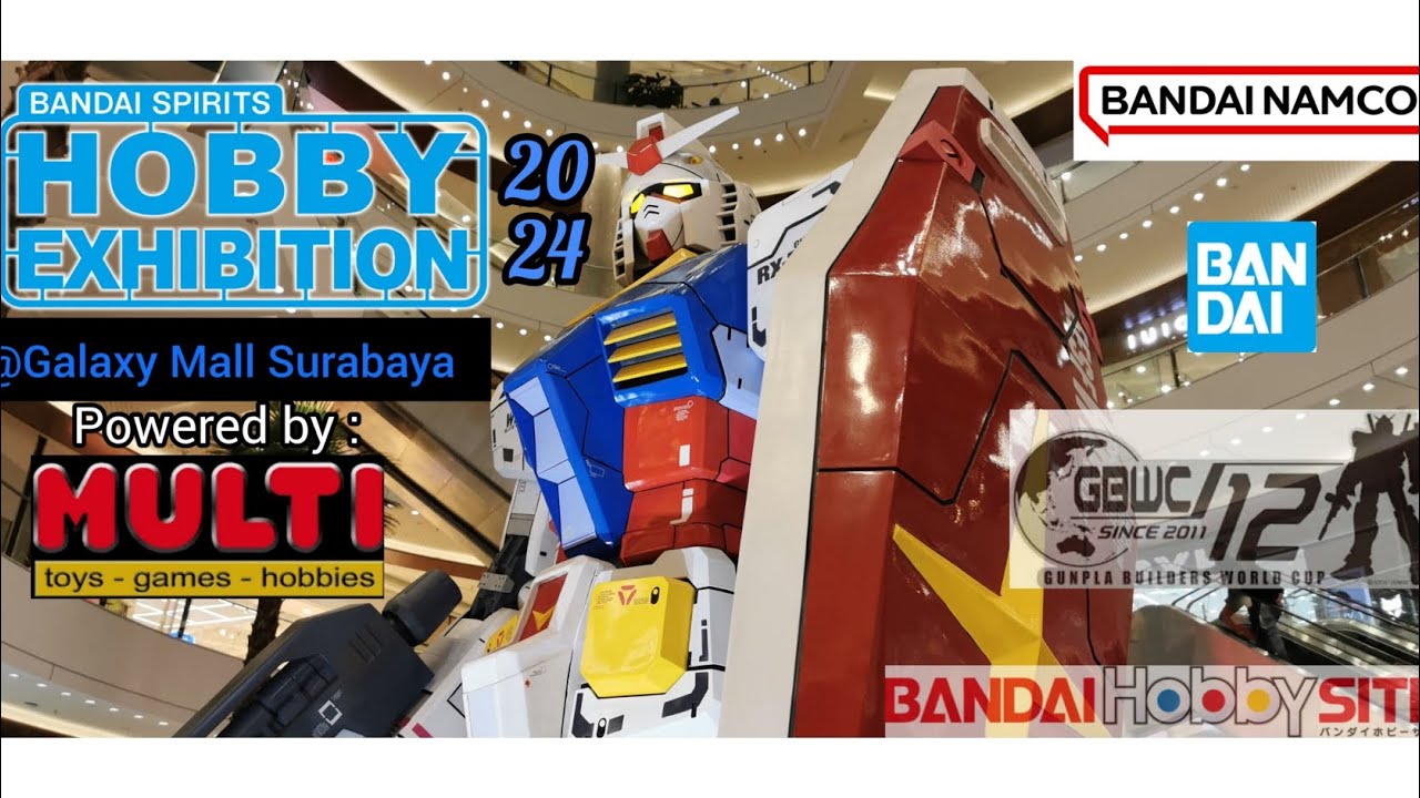 Hobby Exhibition 2024 GBWC 12th @Galaxymallsurabaya #bandai #gunpla #modelkits #gundam #exhibition