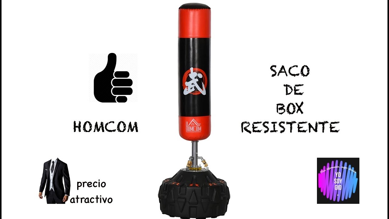 saco de boxeo  homcom / sacco da boxe homcom