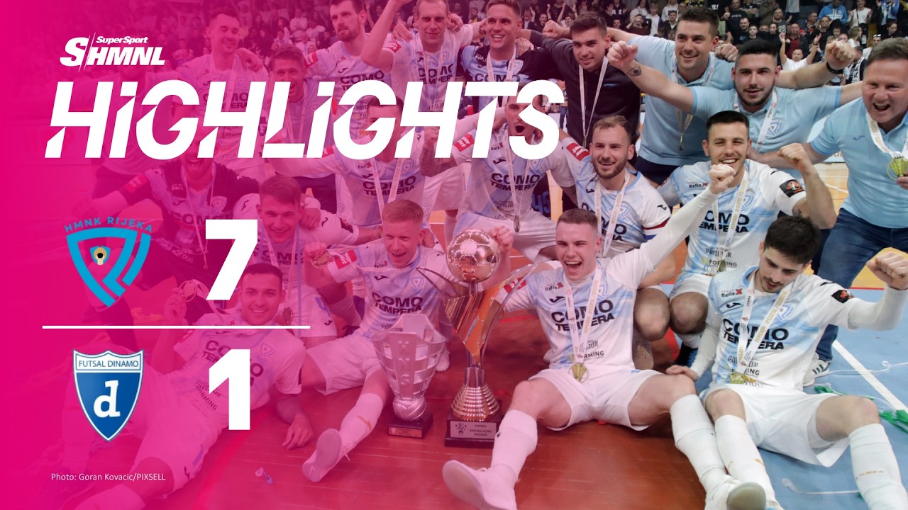 HMNK RIJEKA vs FUTSAL DINAMO 7:1 (finale, Hrvatski malonogometni kup 25/26)