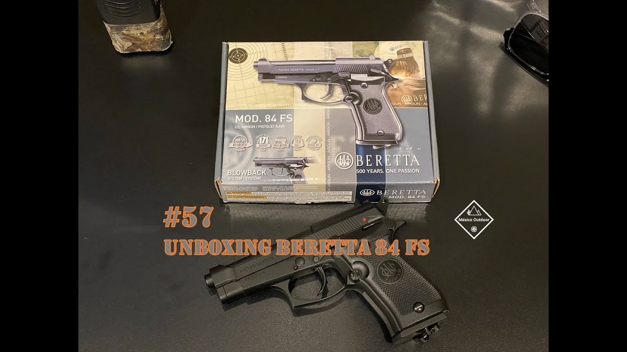#57 UNBOXING Beretta 84 FS cal. 4.5 mm umarex