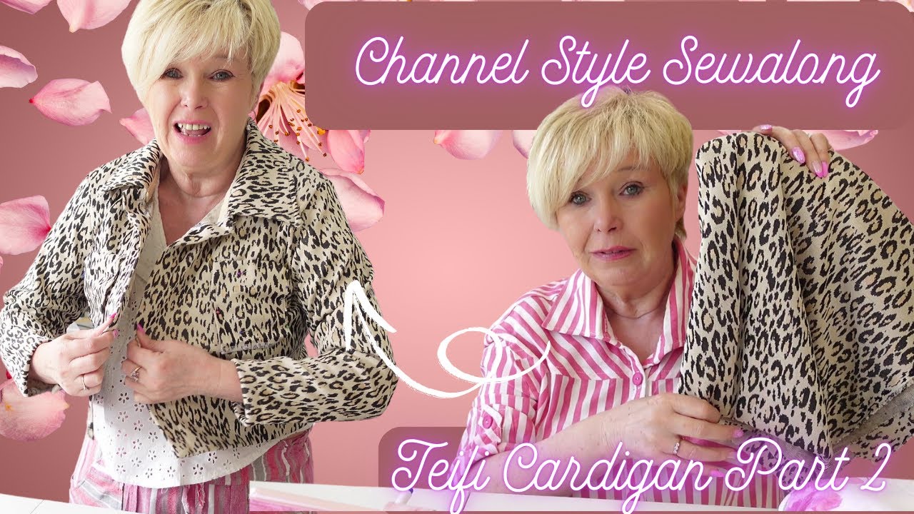 HOW I MADE THIS FASHIONABLE CARDIGAN AND YOU CAN TOO!  TEIFI SEW ALONG PART 2
