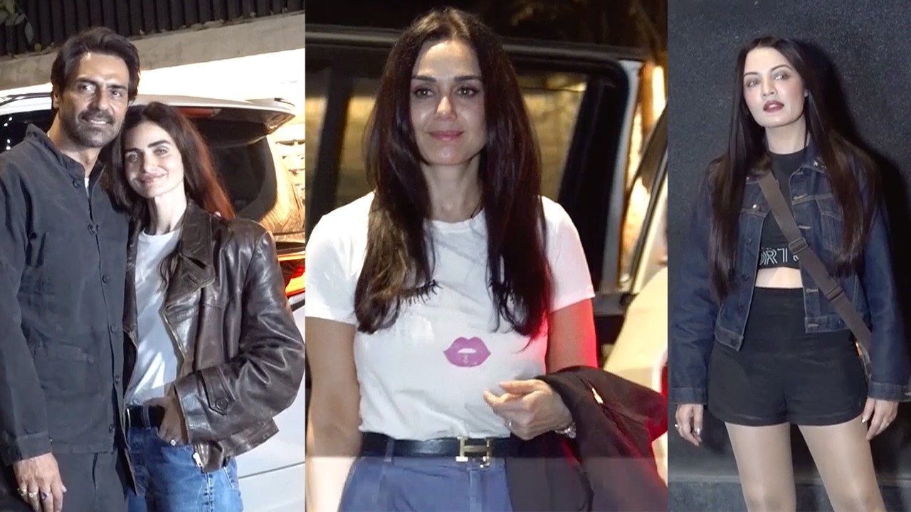 Preity Zinta, Arjun Rampal, Mukesh Chhabra & Others Attends Dhurandhar Screening