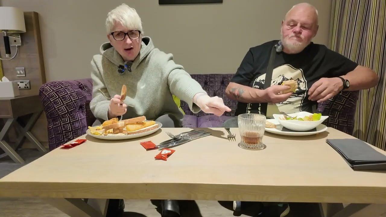 Room Service @ The 5 Star Boulevard Hotel For Spicehead Media Autistic Bobbie & Fat Steve #blackpool