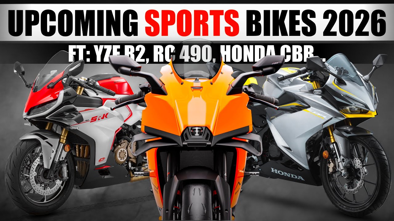🚨Top 06 Upcoming Fully-Faired Sports Bikes🏍️You Can&rsquo;t Miss in 2026!💨 Upcoming Bikes In India 2026