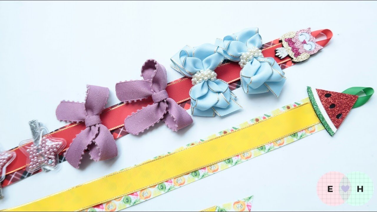 Cute Bow Hanger Ideas | Amzing Ribbon Bow Tutorial & Easy Bow Making | DIY by Elysia Handmade