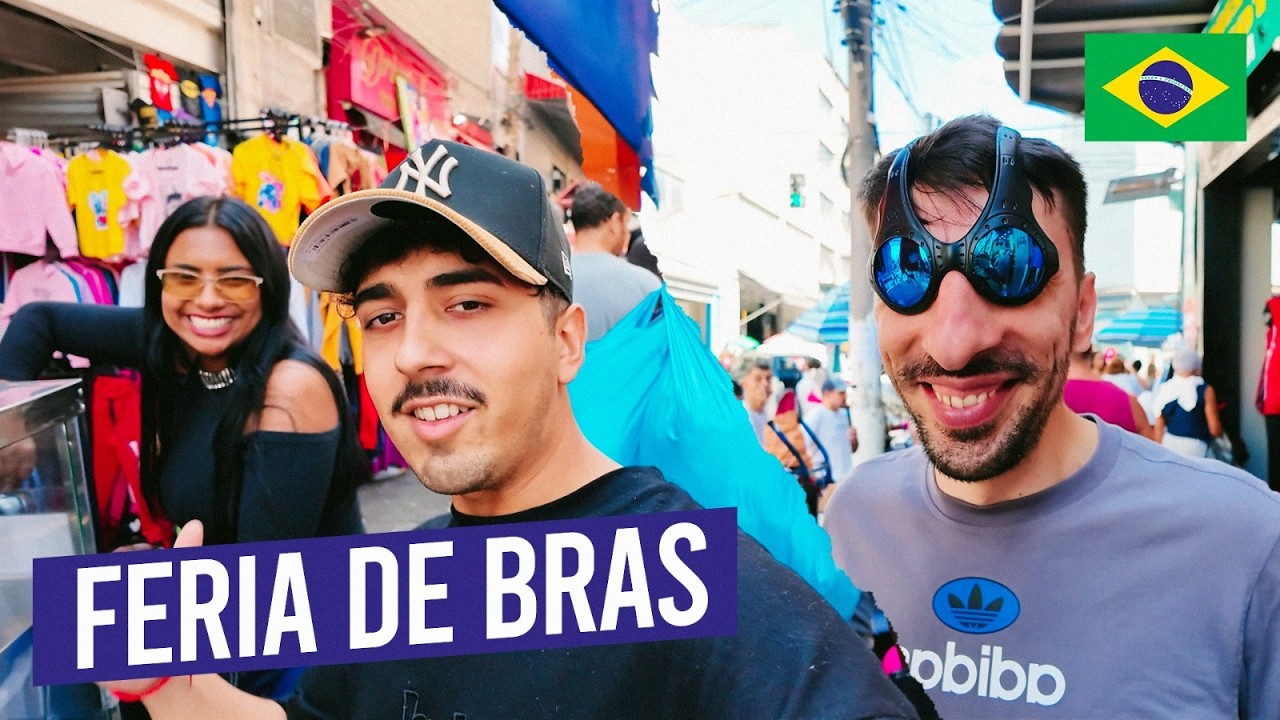 La FERIA m&aacute;s POPULAR de S&Atilde;O PAULO: Feria de Bras 🇧🇷