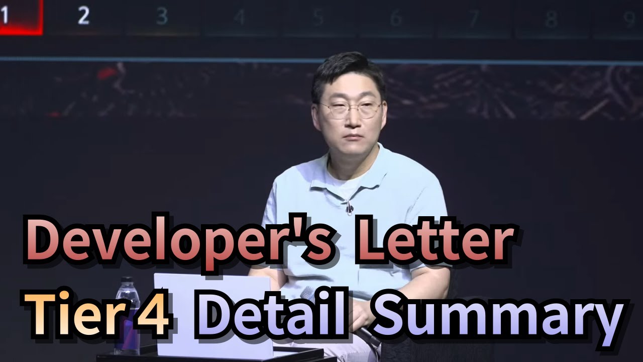 [Lost Ark] Letter from Developers, T4 detail summary
