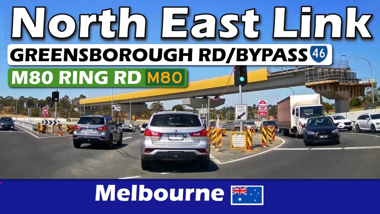 North East Link | Greensborough Rd/Bypass & M80 Ring Rd | Melbourne, Australia