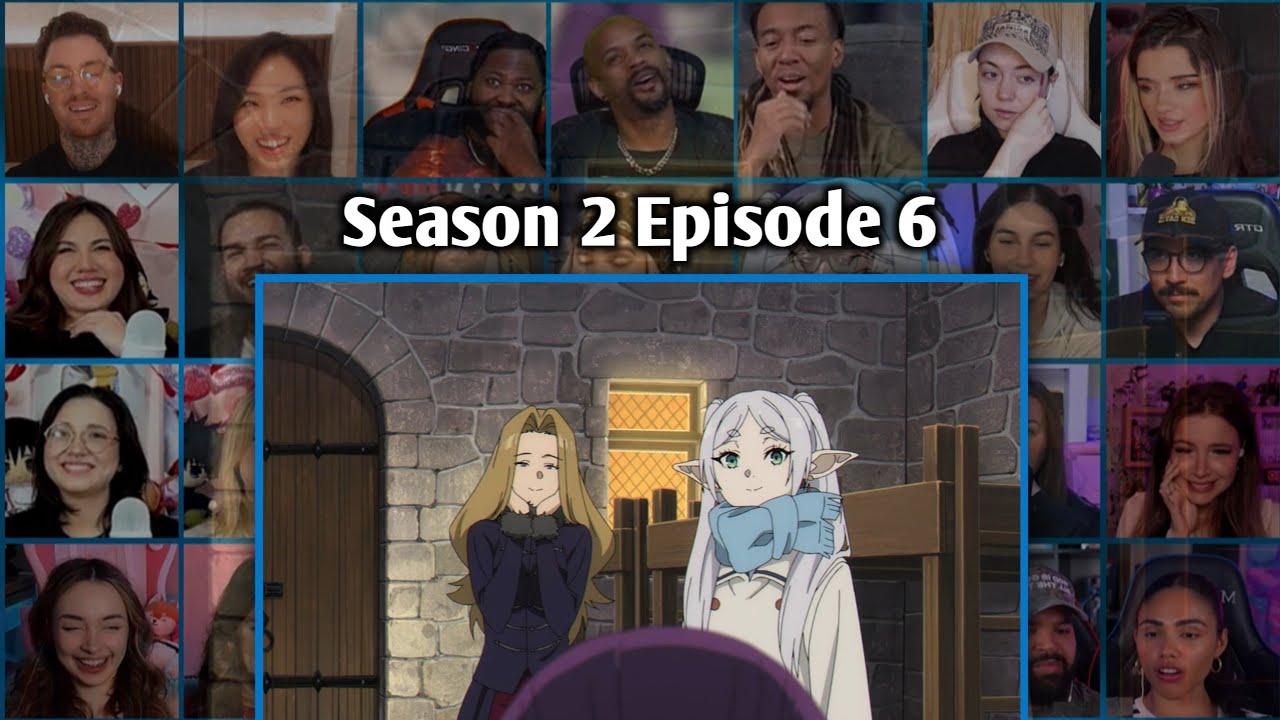 SOUSOU NO FRIEREN SEASON 2 - EPISODE 6 REACTION MASHUP - A DEMON SLAYING REQUEST