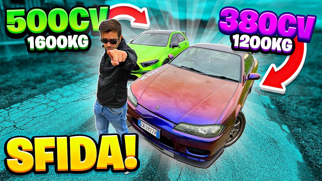 PASSION FOR MOTORS CHALLENGED ME 😱 SILVIA S15 vs AMG A45S 🔥 (drag race with GPS)