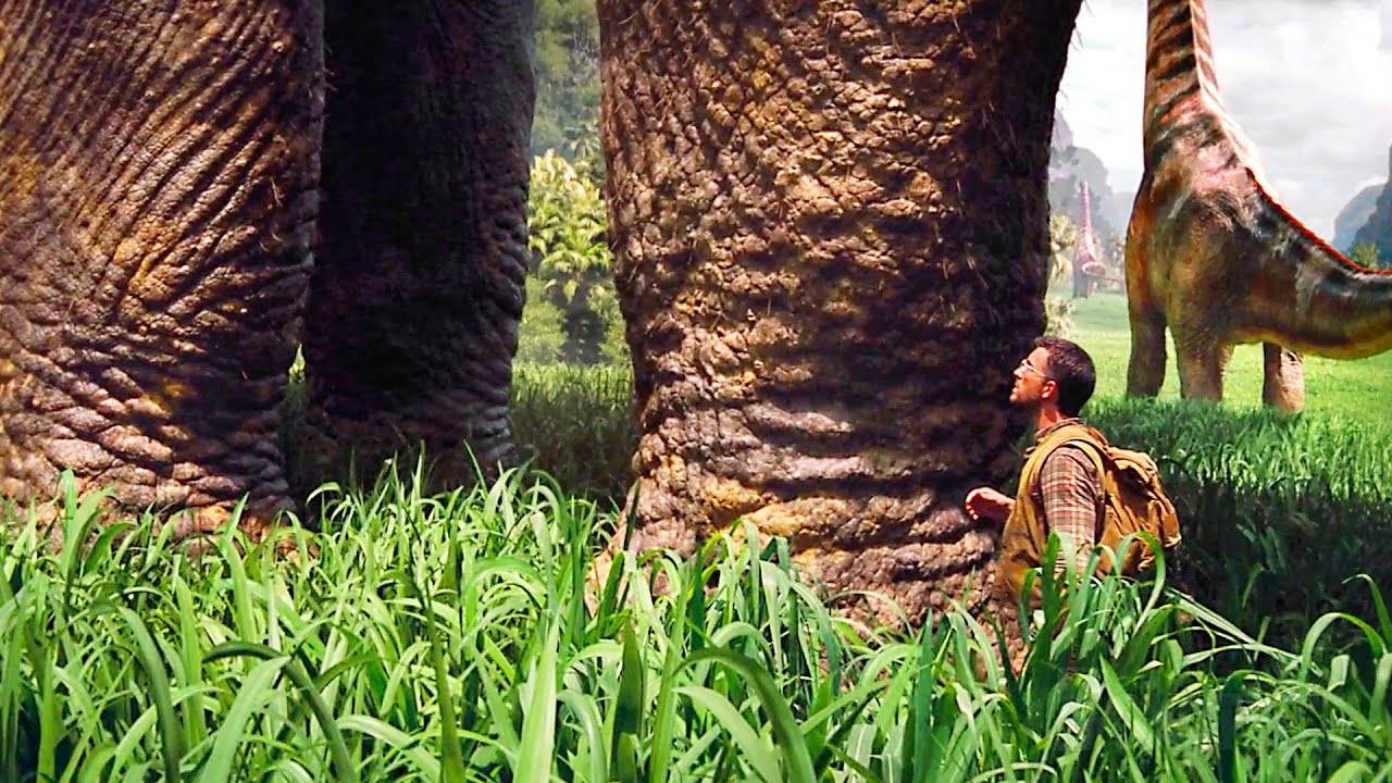 The Titanosaurus Mating Scene | Jurassic World: Rebirth DINOSAUR Scene