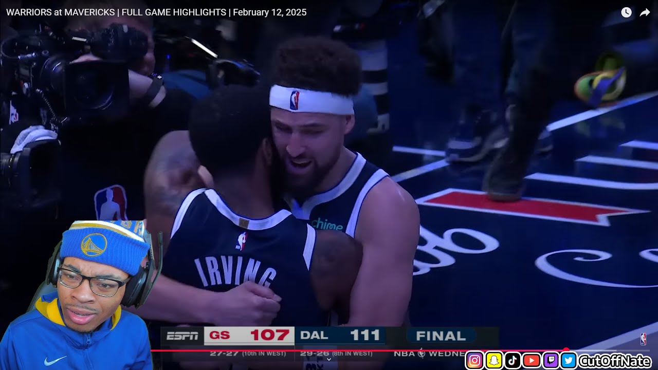 WARRIORS FAN REACTS TO WARRIORS at MAVERICKS | FULL GAME HIGHLIGHTS | February 12, 2025