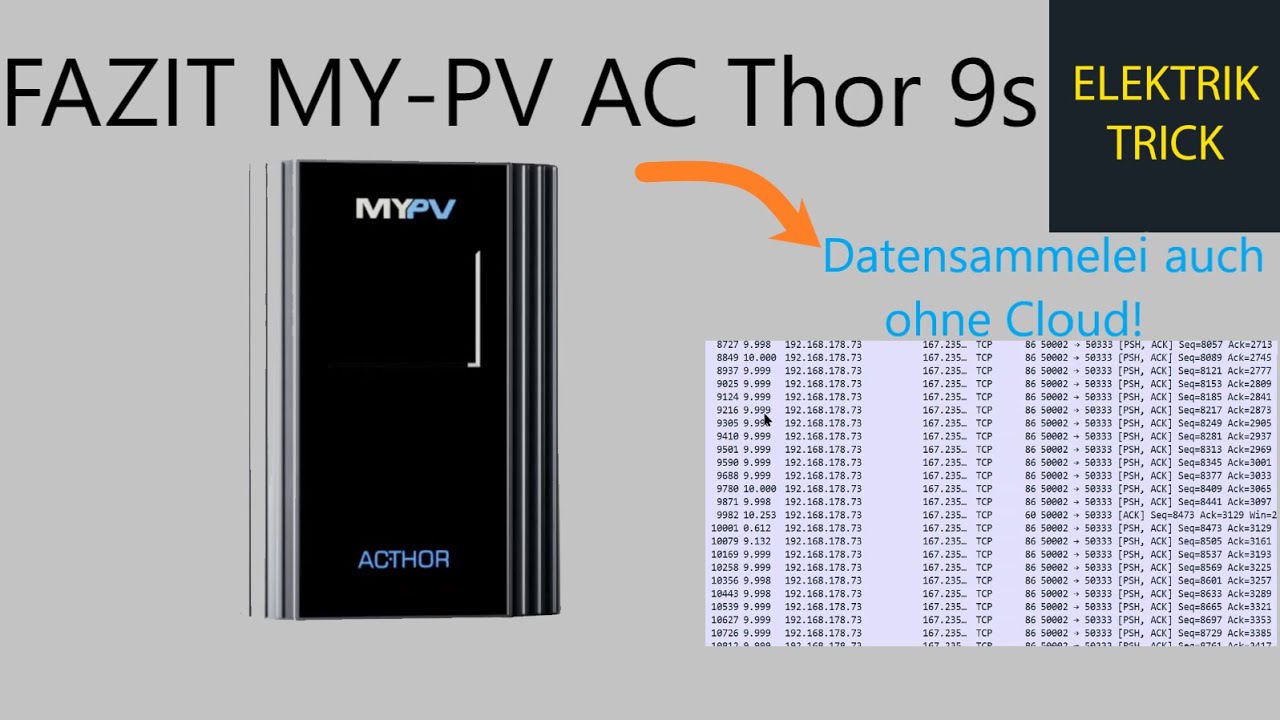 PV-&Uuml;berschuss f&uuml;r Warmwasser nutzen | my-pv Ac-Thor Fazit nach 1,5 Jahren | ElektrikTrick