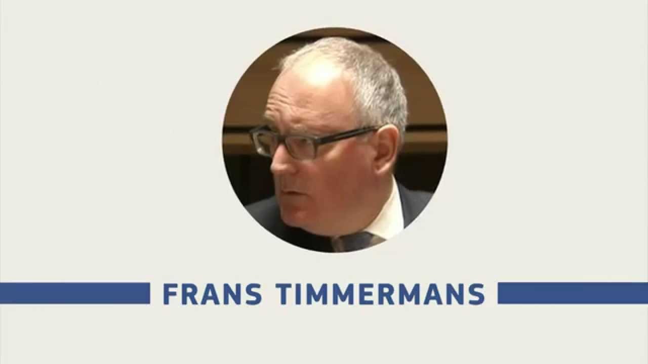 First Vice-President: Frans Timmermans