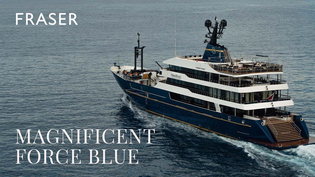 The Ultimate Explorer Yacht FORCE BLUE 70M (229') Royal Denship - SuperYacht for Charter