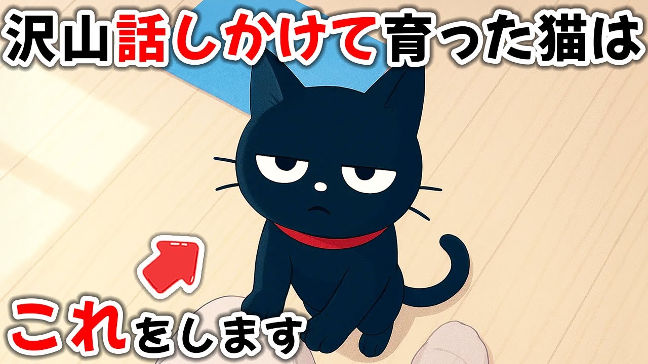 たくさん話しかけられて育った猫がする特別な行動【猫雑学】