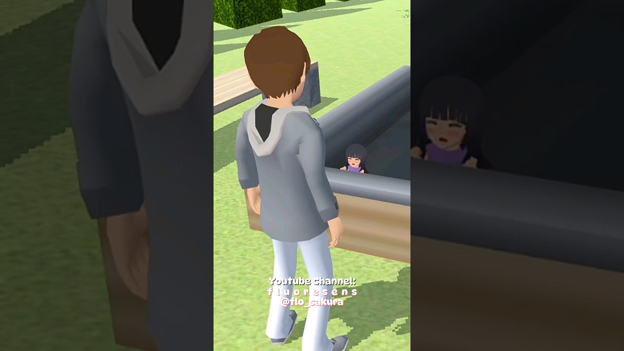 baby mio ingin ikut bermain dengan kak yuta #sakuraschoolsimulator
