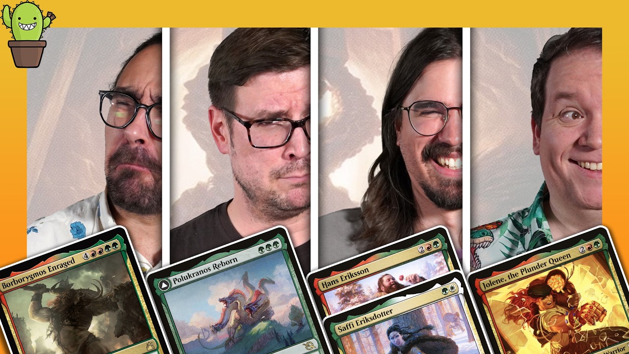 Casually playing CASUAL Commander (casually) | Polukranos VS Jolene VS Hans/Saffi VS Borborygmos