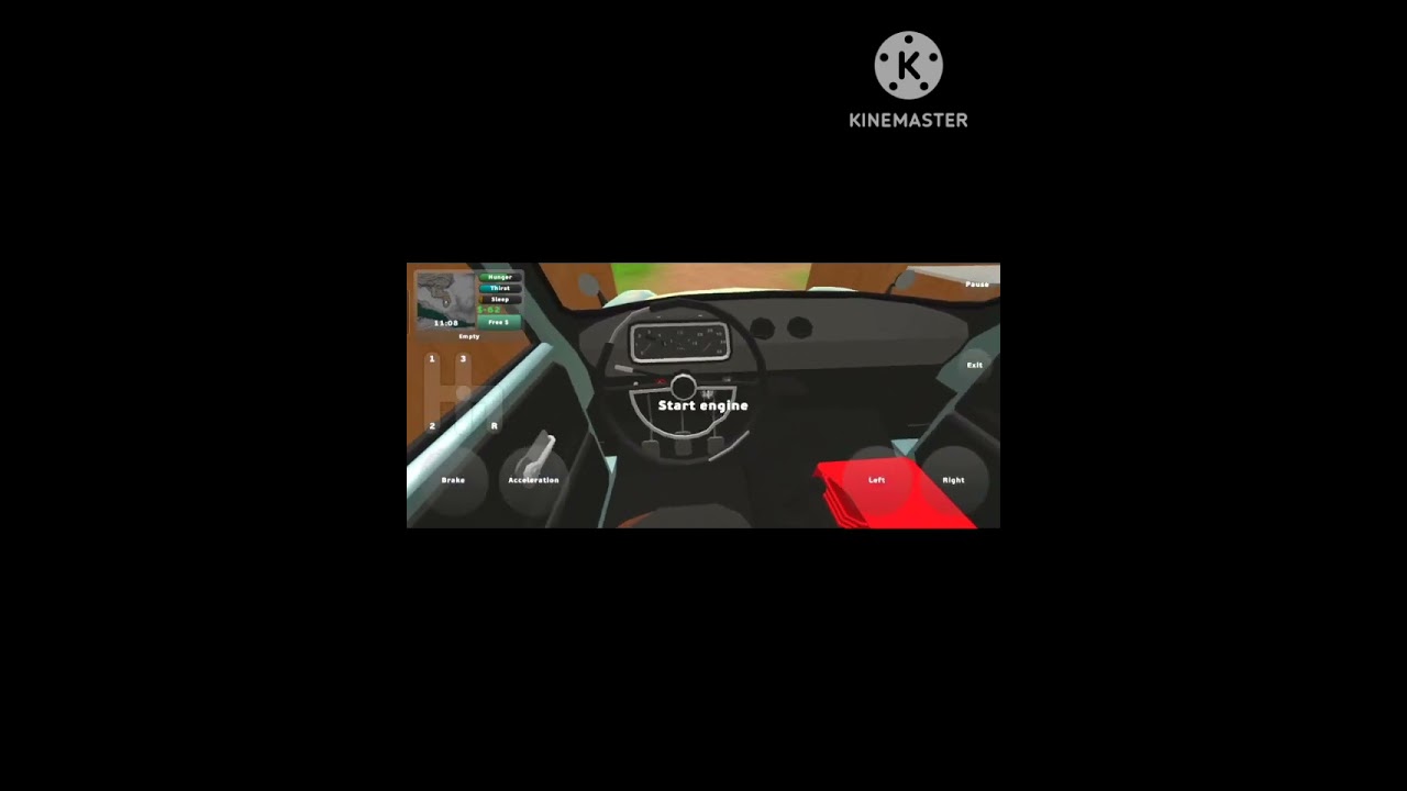 how to start car in pickup game