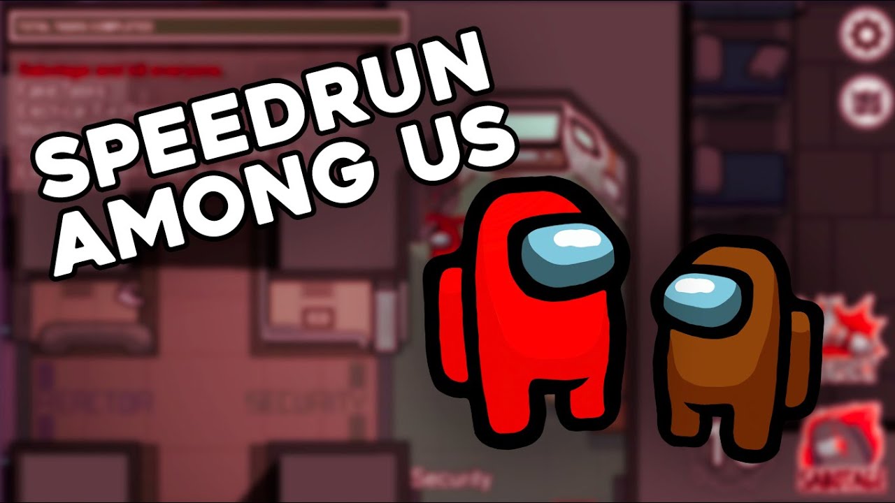 SPEEDRUN NO AMONG US?! | GG DE IMPOSTOR NÃO TEM PRA NINGUÉM!