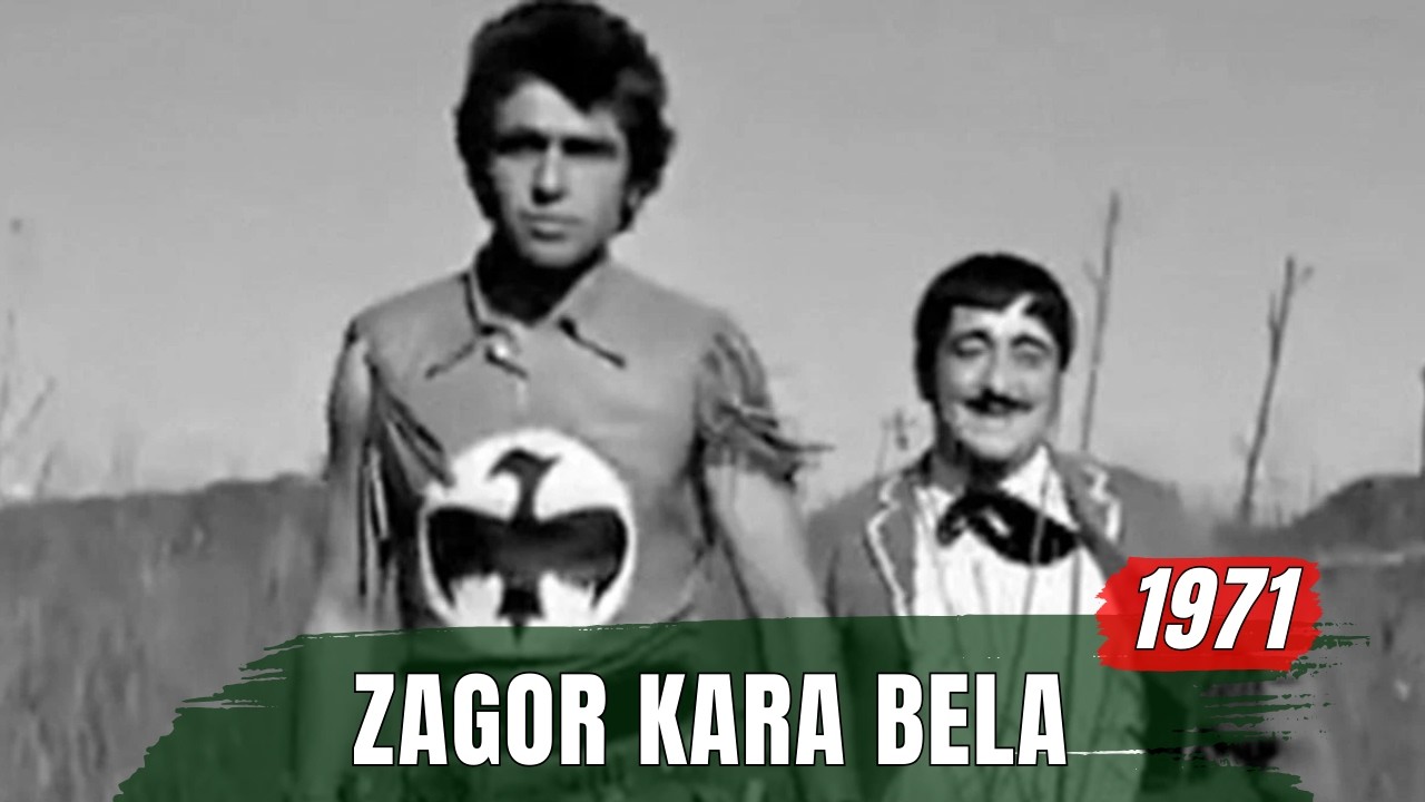 Zagor Kara Bela | Levent Çakır - Ece Cansel Siyah Beyaz Eski Türk Filmi