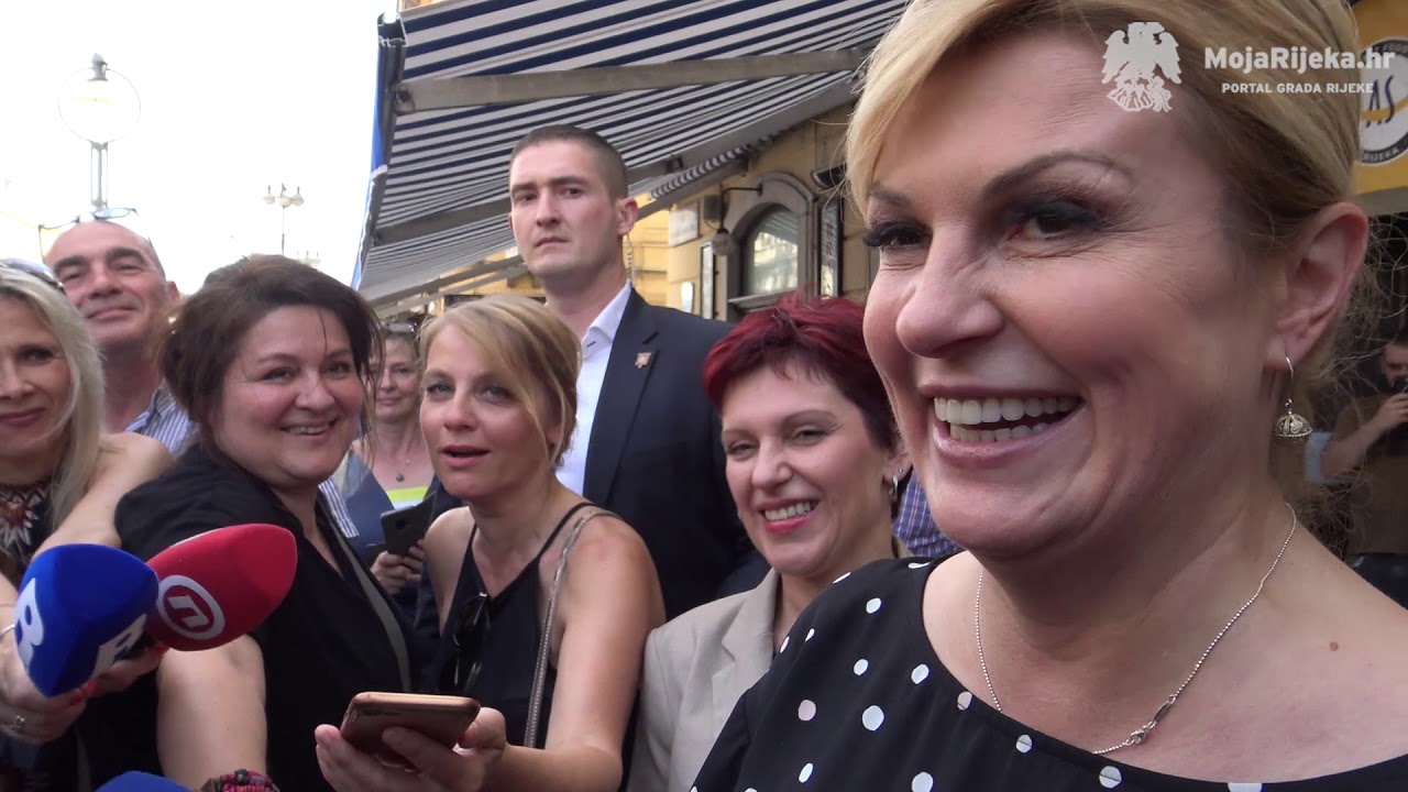 MojaRijeka.hr - Predsjednica Kolinda Grabar-Kitarović u posjetu Rijeci
