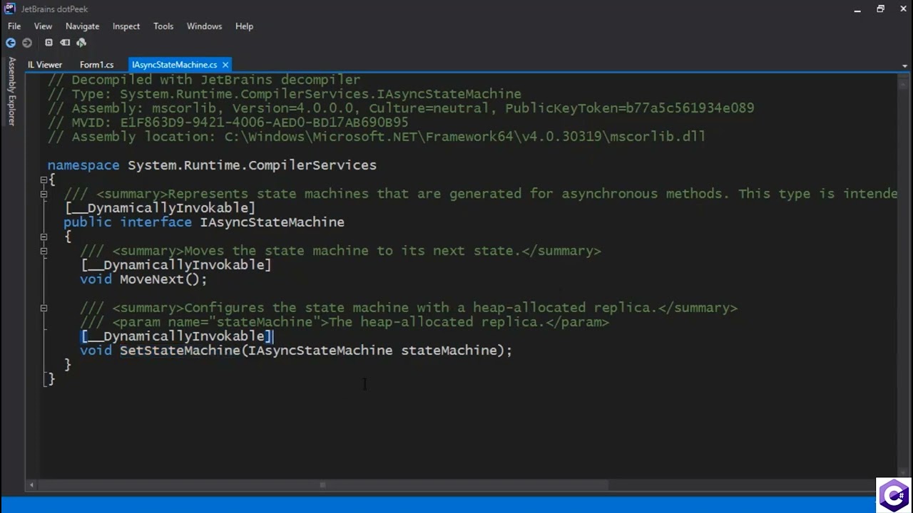 State Machines- Behind the scenes, async methods get their associated state machines. C# Part #34