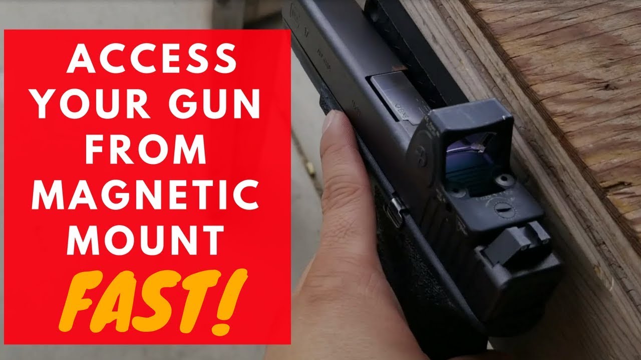Multipurpose Magnetic Gun Holster For Glock 17
