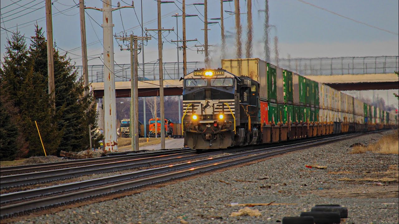 Railfaning Swanton March 5th and February 28th 2026 NS 1065, DC GEVOs, Night Trains, Coal work.