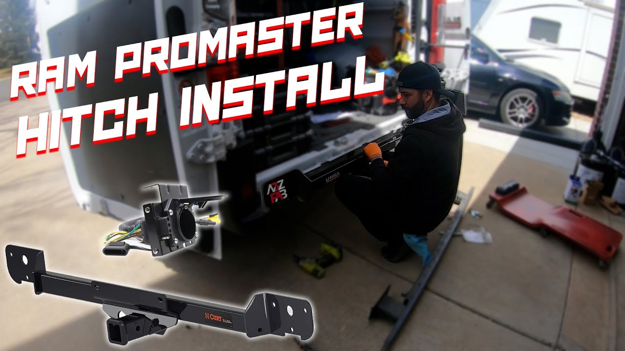 Ram Promaster Curt Hitch Install