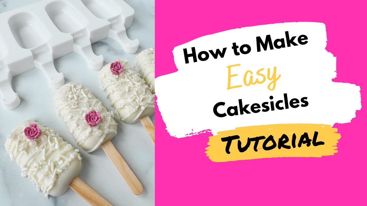 How to make easy cakesicles