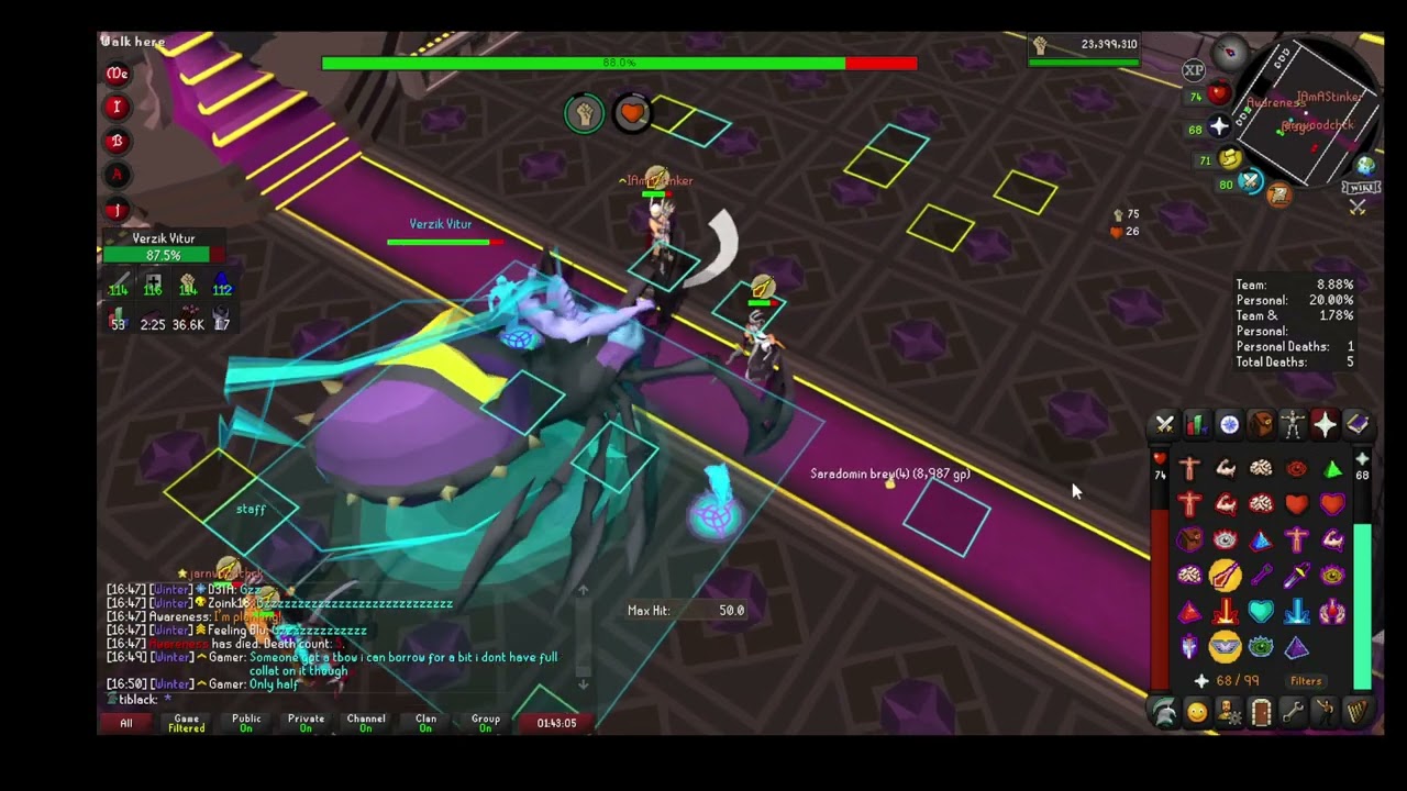 Full Verzik fight