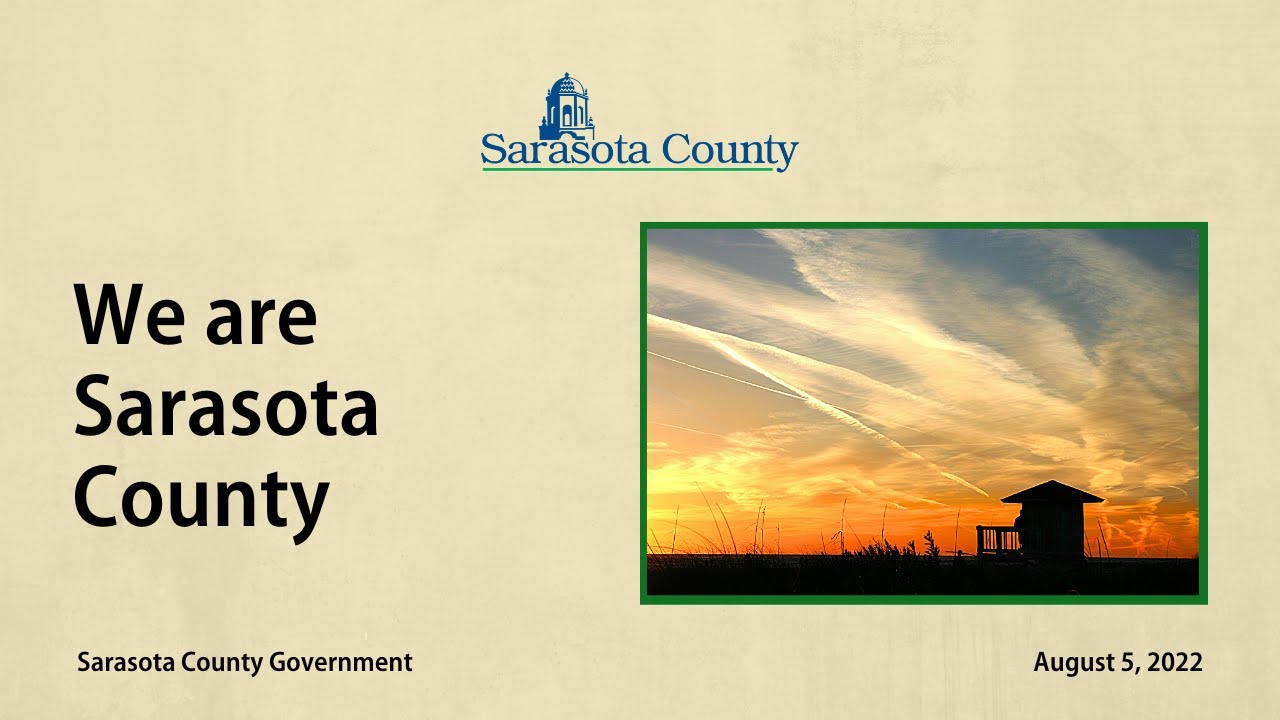 We are Sarasota County