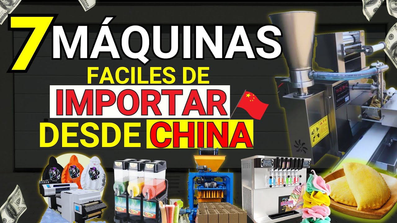 ✅Ideas de Negocio Rentables - 7 Máquinas Fáciles de Importar desde China para Emprender desde Casa 🚀