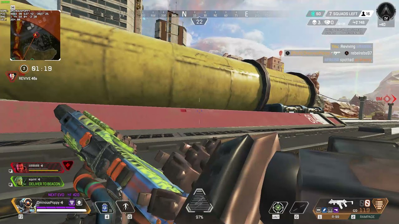 Xtrfy MZ1 practice clip - Apex Legends