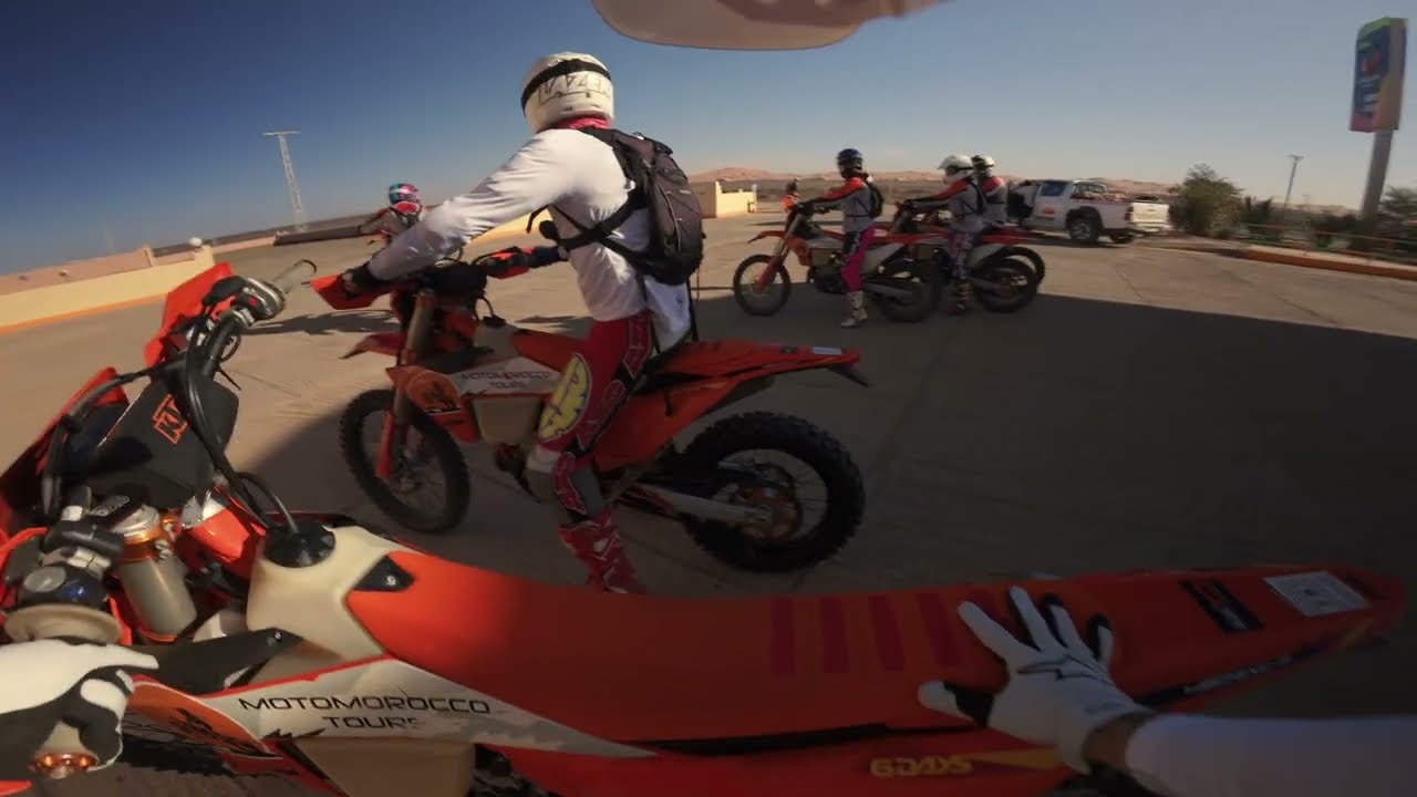 DAY 1 | part 1 - Merzouga - Morocco KTM 450 EXC-F 2025 | RAW 4K | POV