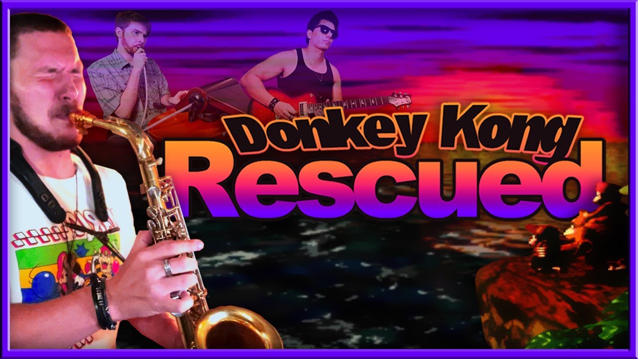 Donkey Kong Rescued ~ Donkey Kong Country 2: Diddy's Kong Quest Cover