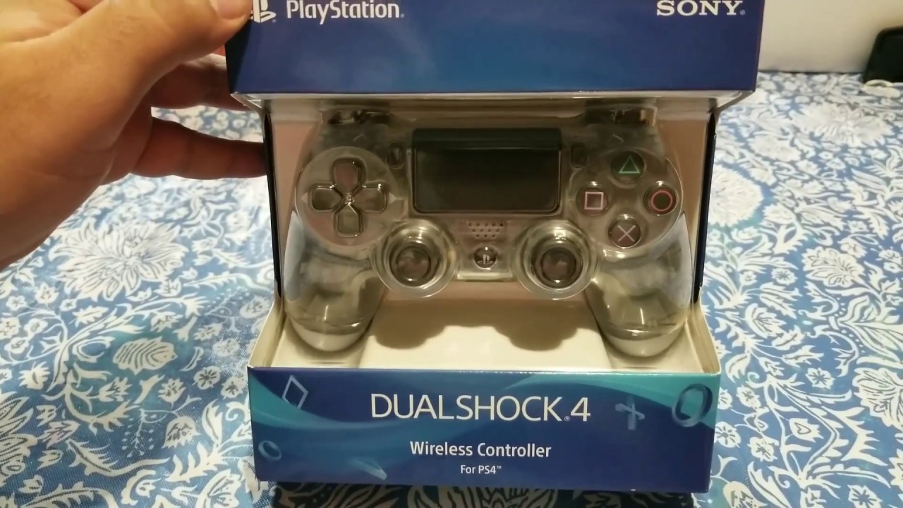 Crystal PS4 GameStop Exclusive DualShock 4 Controller Unboxing