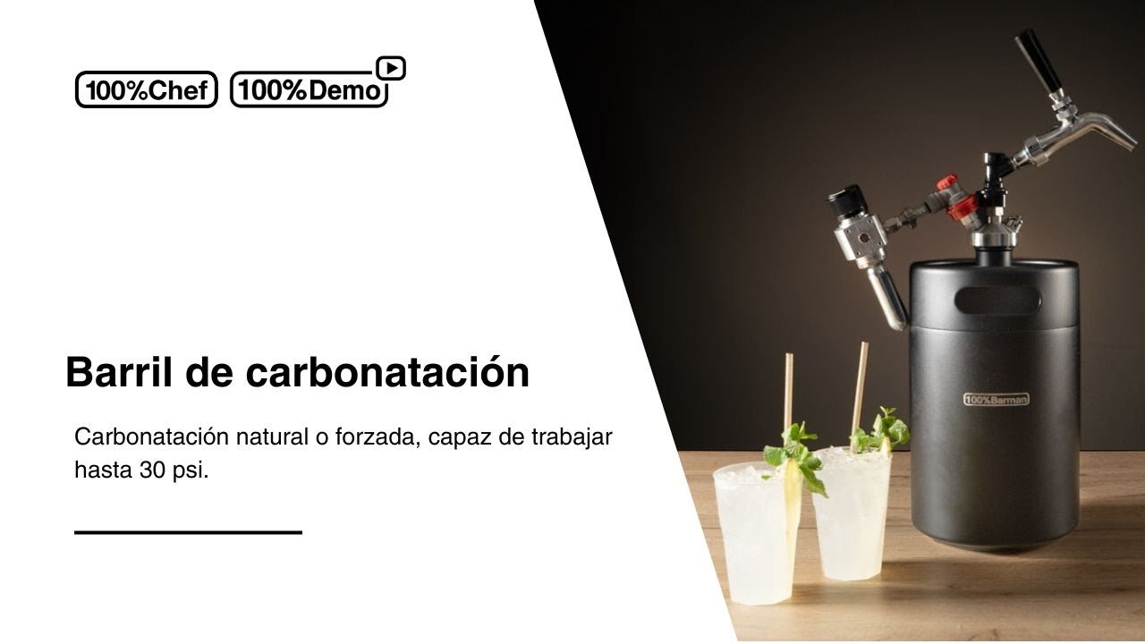 ¿Cómo utilizar el sistema Kegg de carbonatación?