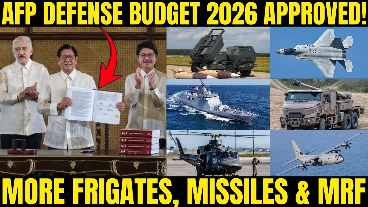 Оборонный бюджет Вооруженных сил Филиппин на 2026 год утвержден! Больше фрегатов, ракет и многоце...