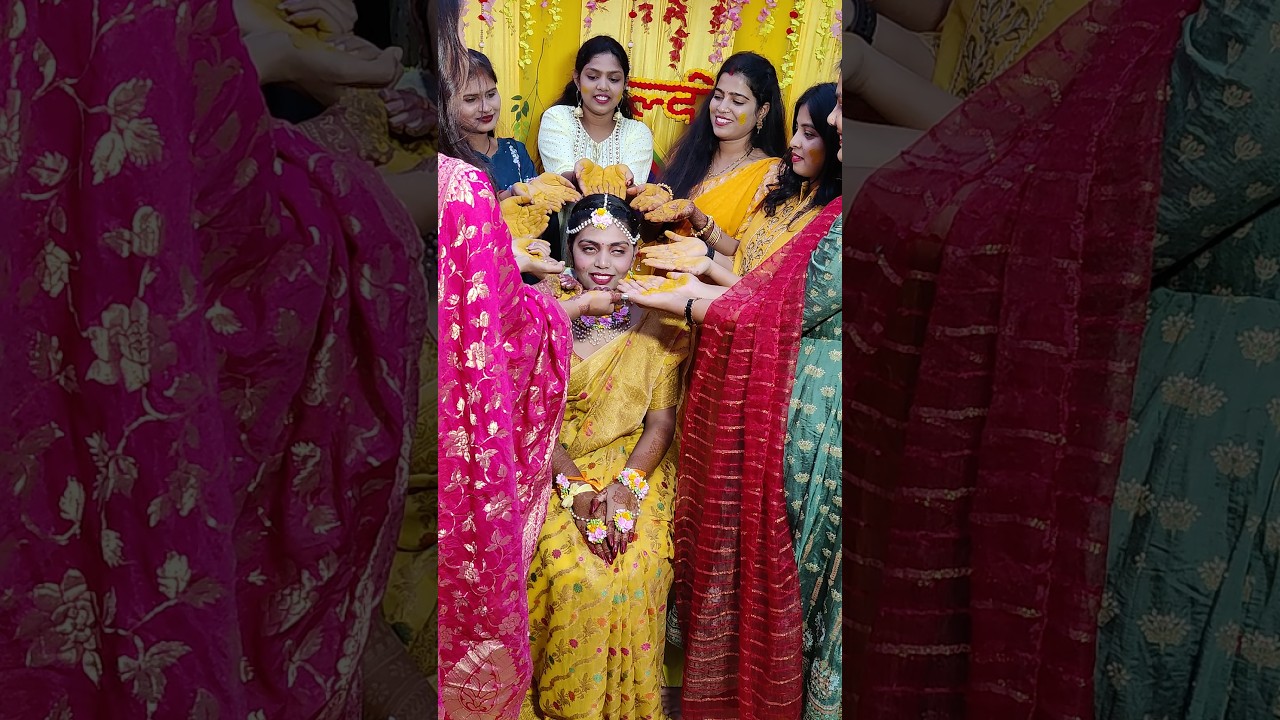 haldi #haldiceremony #weddingday #shaadi #haldigeet