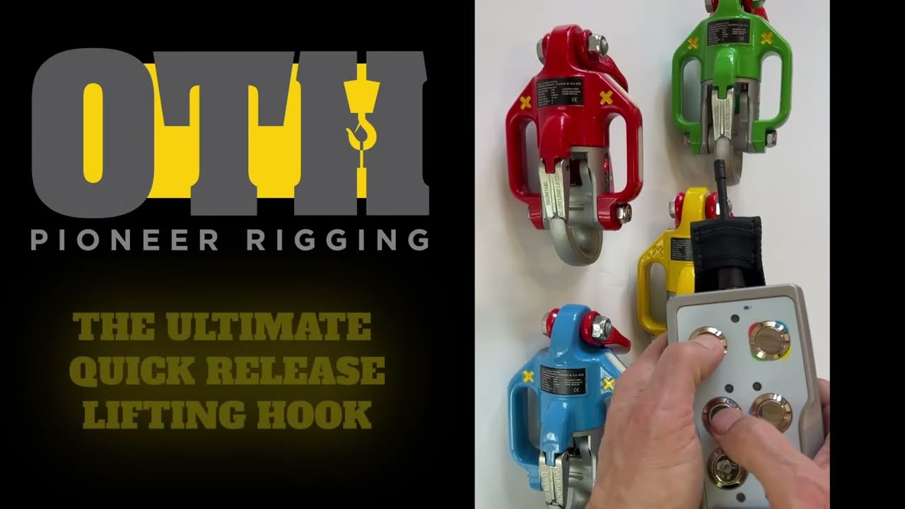 OTH Pioneer Rigging - Quick Release Lifting Hook Intro
