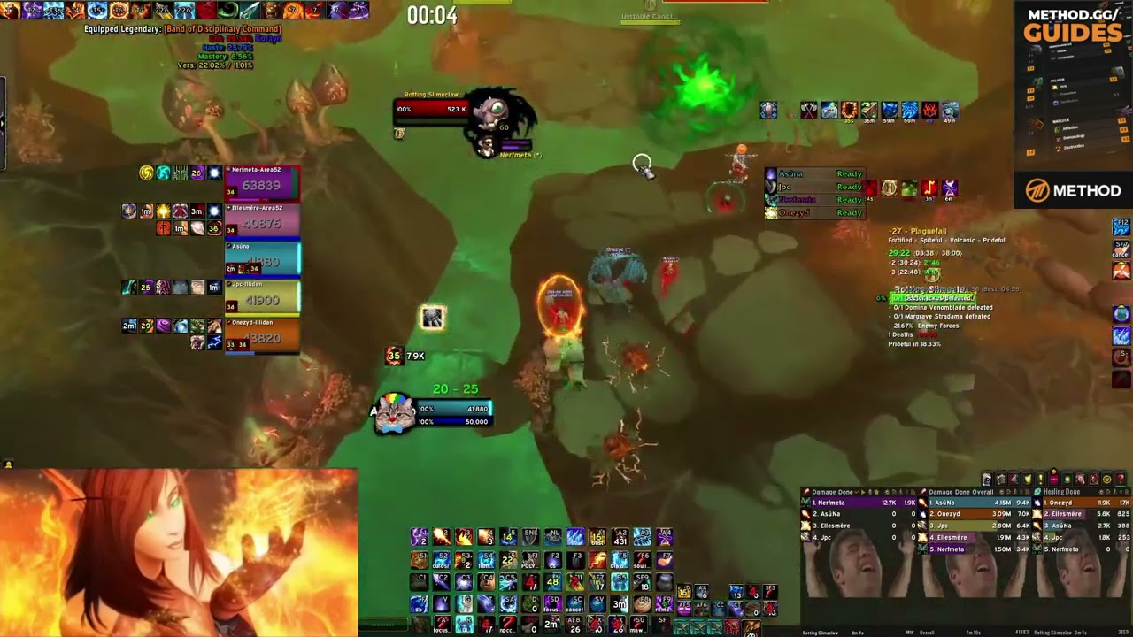 WORLD FIRST 27 | Plaguefall Fire Mage